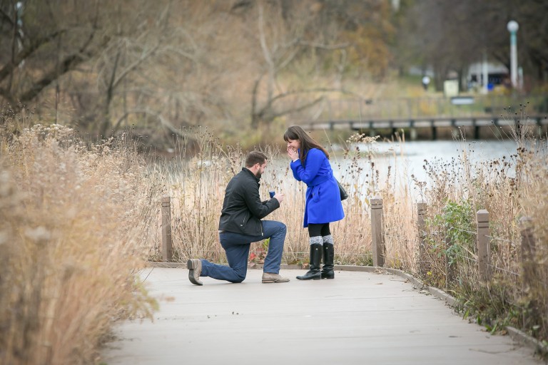 Photo Chicago Proposal Photography – Derek & Katherine’s Engagement
