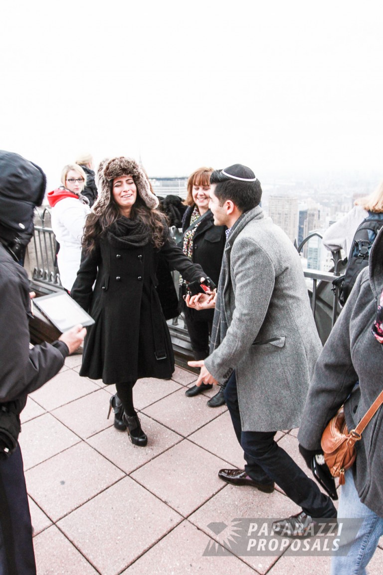 Photo Proposal Ideas – Top of the Rock Proposal, NYC – Ariel & Osnat