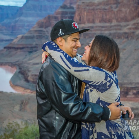 Josue and Cynthia's Grand Canyon Proposal