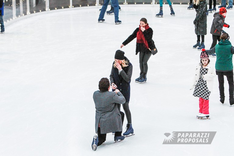 Photo Proposal Photography – Maxx & Ashley’s Rockefeller Center Rink Proposal