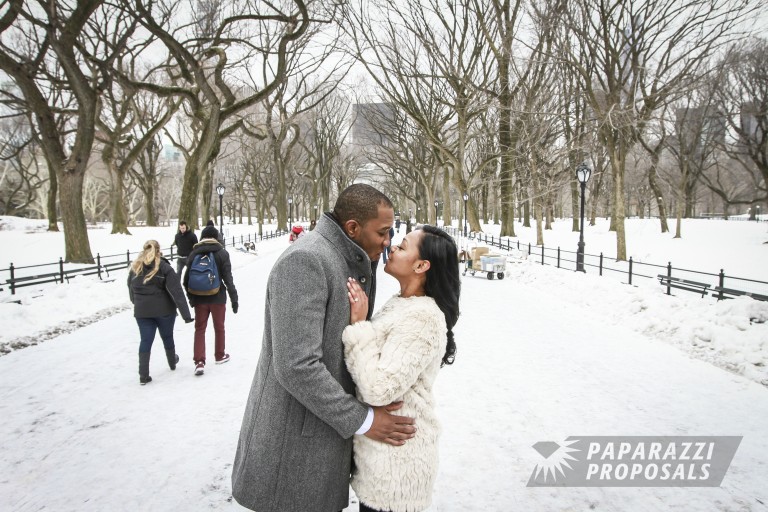 Photo Carl and Roxanne’s Bethesda Fountain Proposal Appeared On CBS Sunday Morning!