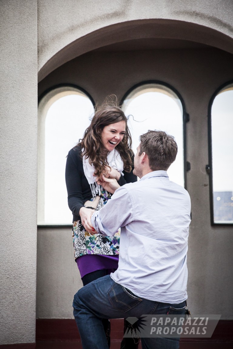 Photo Nathan and Kellie’s Proposal In The Coit Tower In San Francisco!