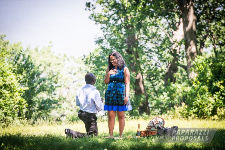 Photo Charles and Pia’s floral Fort Tryon park proposal, NYC