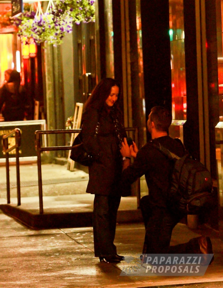 Photo David and Katharine’s New York Paparazzi Proposal