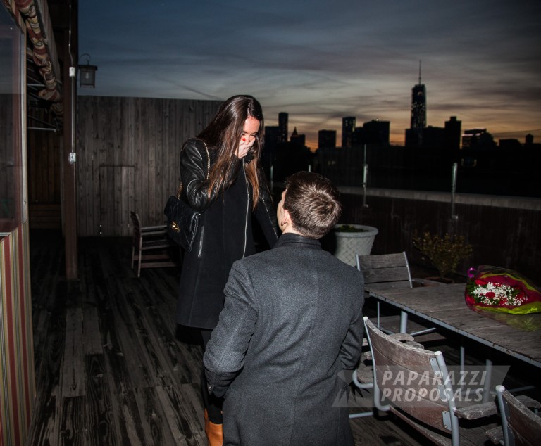 Photo James and Alexa’s Private Roof Top Proposal