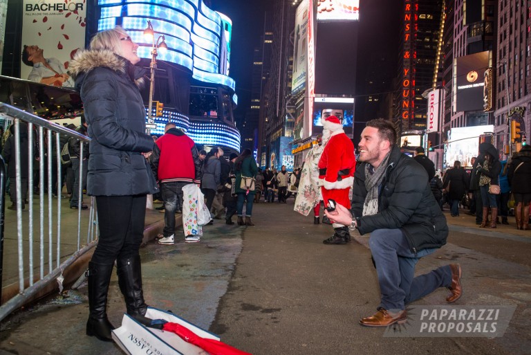 Photo Jarrod and Ardelle’s fabulous Times Square proposal!
