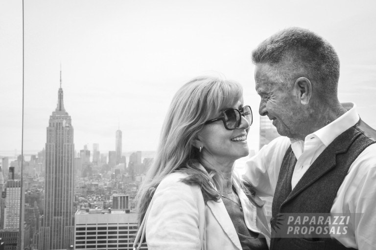 Photo NYC Proposal Photography – Oray and Julia’s Top of the Rock Engagement