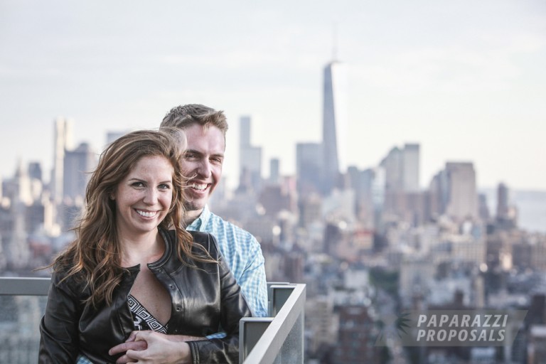 Photo NYC Proposal Ideas – Colin and Irene’s Rooftop Apartment Proposal