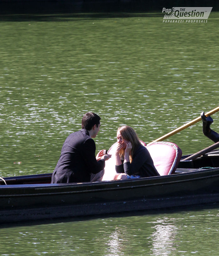 Photo Dan and Lili’s Gondola Engagement which is going to be featured on The Today Show