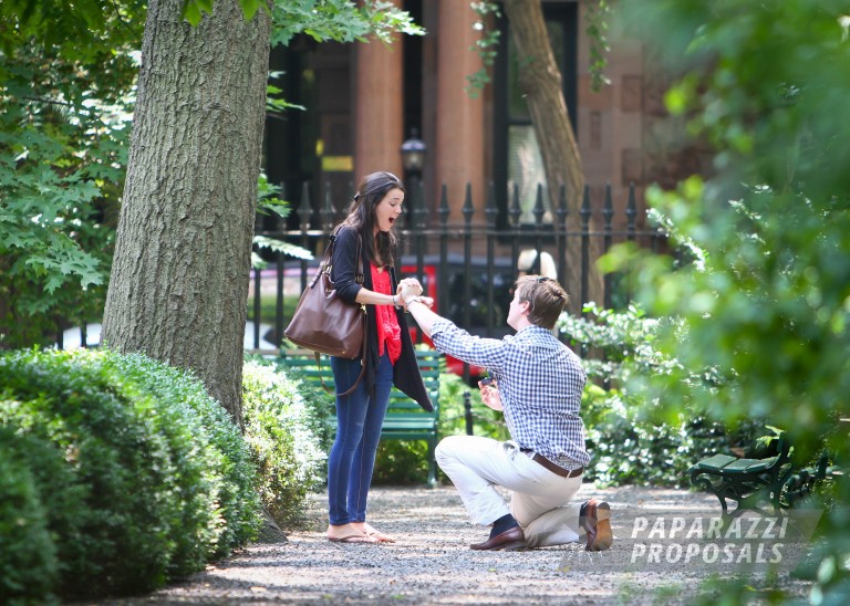 Photo Robert and Elizabeth’s amazing Gramercy Park Proposal!