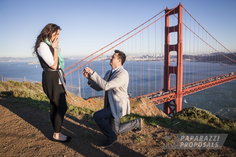 Photo Golden Gate Proposal | Mauricio and Yalile’s Proposal in San Francisco!