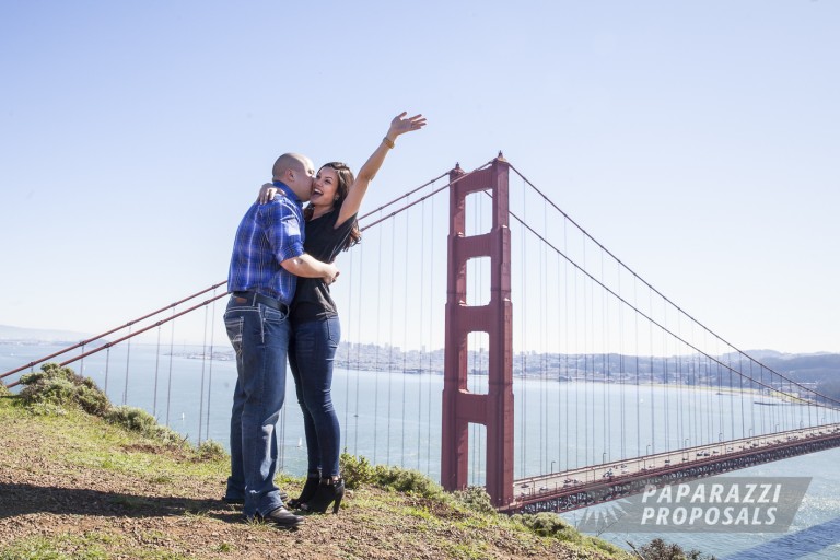 Photo Alex and Erica’s Golden Gate Bridge Proposal!