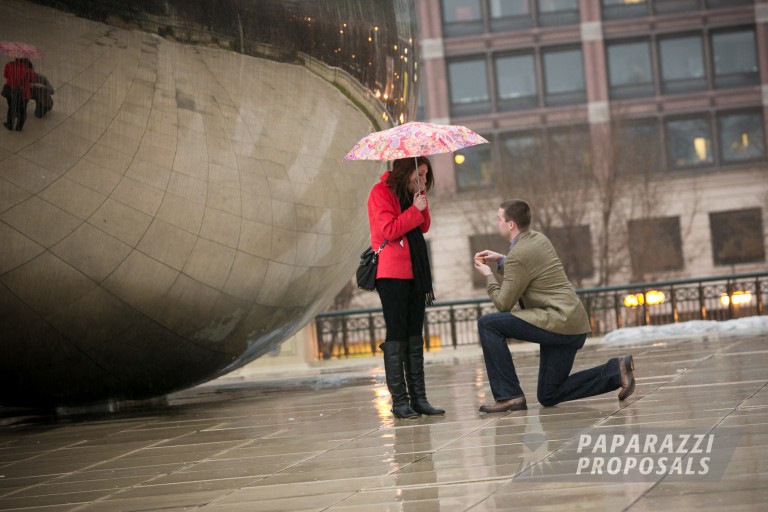 Photo Kyle and Lisa’s Chicago Paparazzi Proposal