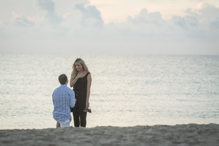 Photo Miami Marriage Proposal: Brian’s Beach Engagement