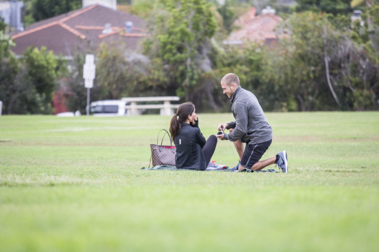 Photo San Diego Marriage Proposal: Andrew and Lily’s Park Engagement