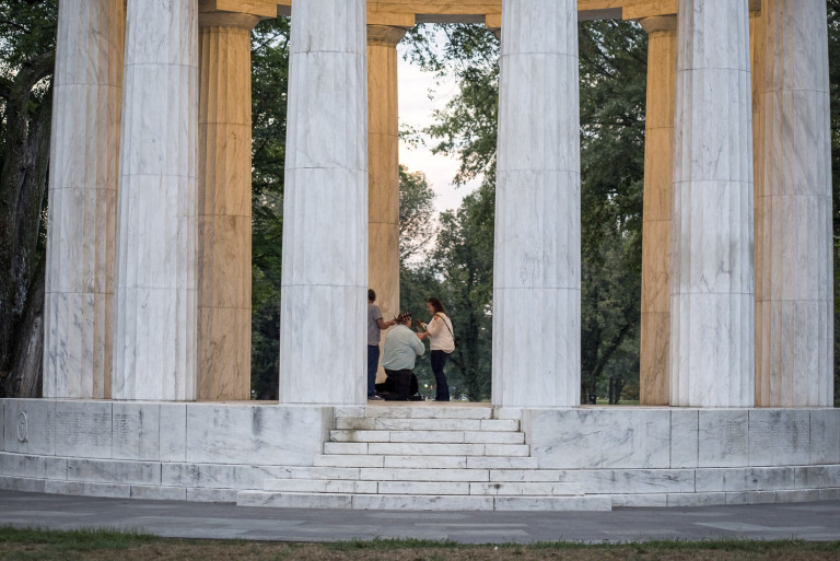 Photo D.C. Marriage Proposal: Scott and Carolyn’s Engagement
