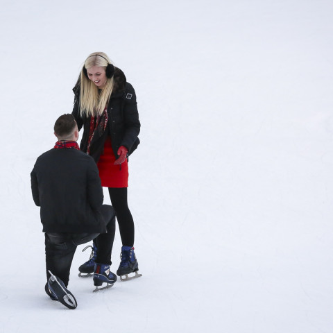 Sean's Central Park Ice Skating Proposal