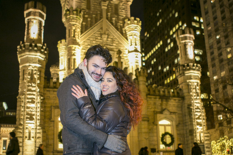 Photo Chicago Marriage Proposal | Nick and Alicia