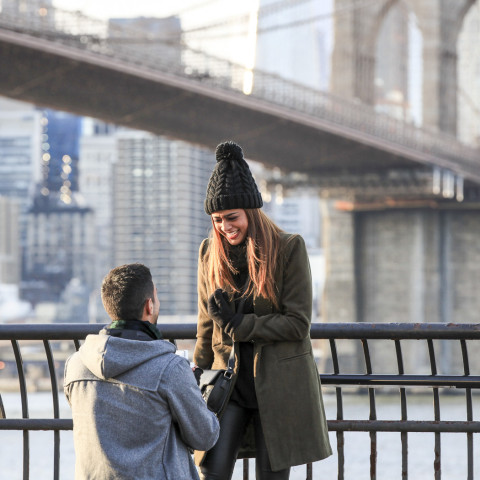 Ludovic's New York Marriage Proposal | DUMBO