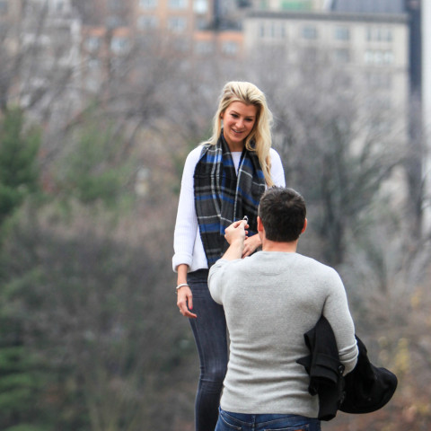 NYC Marriage Proposal | Tommy's Central Park Proposal