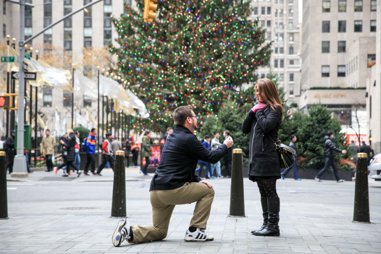 Photo New York Surprise Proposal Photography | Trevor & Kelsey