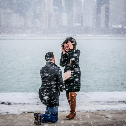 Jeff's Scenic Chicago Marriage Proposal