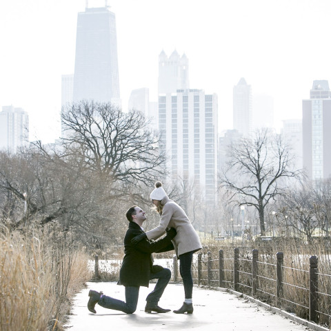 Chicago Proposal Photography| Ryan and Anna