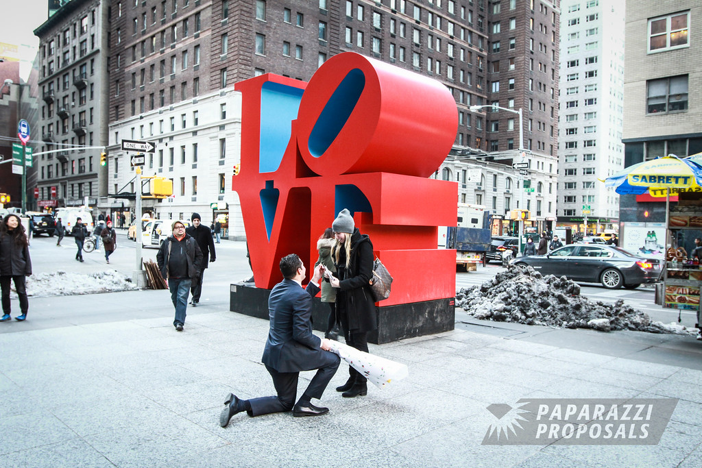 romantic proposal ideas new york city
