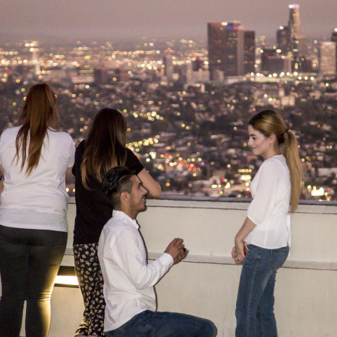 Los Angeles Proposal Photography| Santiago's Surprise Proposal