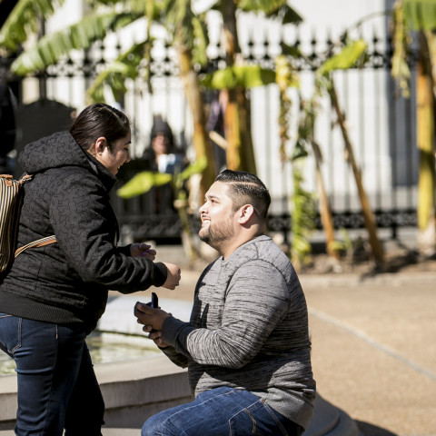 New Orleans Proposal Photography|Dan & Crystal