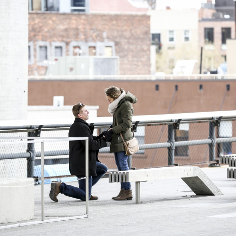 New York Proposal Photography| Russell's High Line Proposal