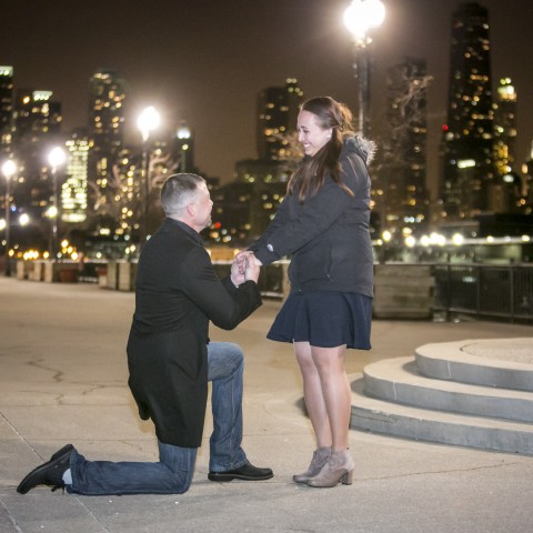 Chicago Proposal Photography| Christopher and Neilina