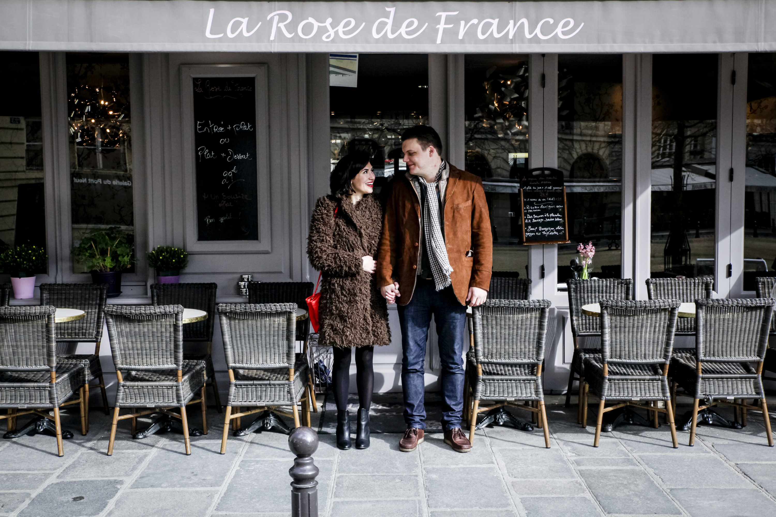Paris Proposal Ideas: Parisian Cafe