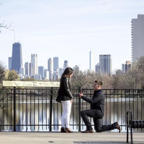 Chicago Proposal Photography| Wes and Holly