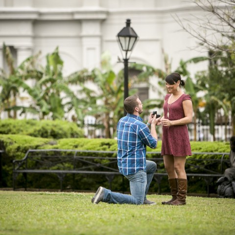 New Orleans Proposal Photography| Spencer and Morgan
