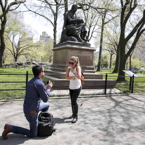 New York Proposal Photography| Cesar's Central Park Proposal