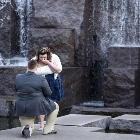 DC Proposal Photography| Kelley and Erin