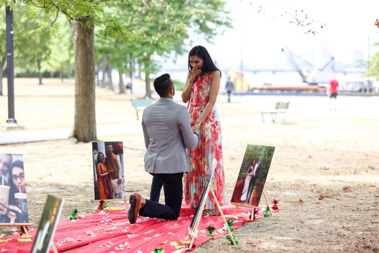 Photo Ways to Propose in Boston: Karunesh and Sruthi