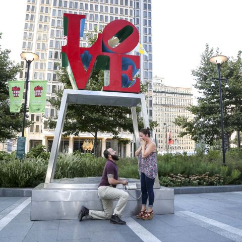Philadelphia Proposal Photography| Andrew and Jenna