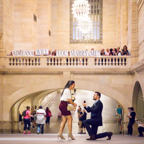New York Proposal Photography| Sam and Adreana