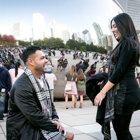 Chicago Proposal Photography} Muhamed and Alide