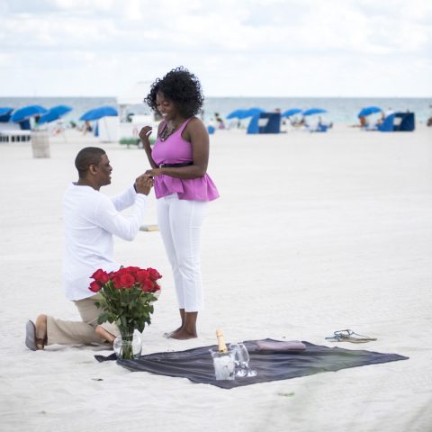 Miami Proposal Photography | Kayode and Abisola