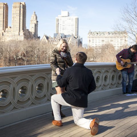 New York Proposal Photography| Andrew and DeLaney