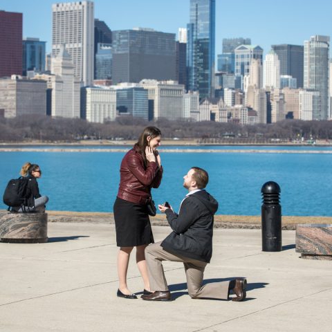 Chicago Proposal Photography| Brian and Kira