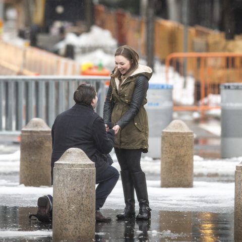 New York Proposal Photography| Andrew and Maria