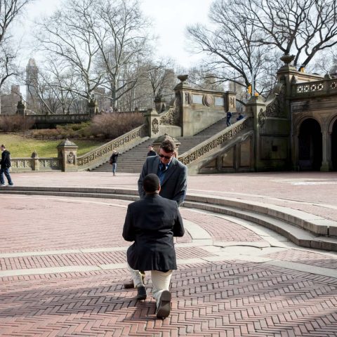 New York Proposal Photography| Clinton and Donald