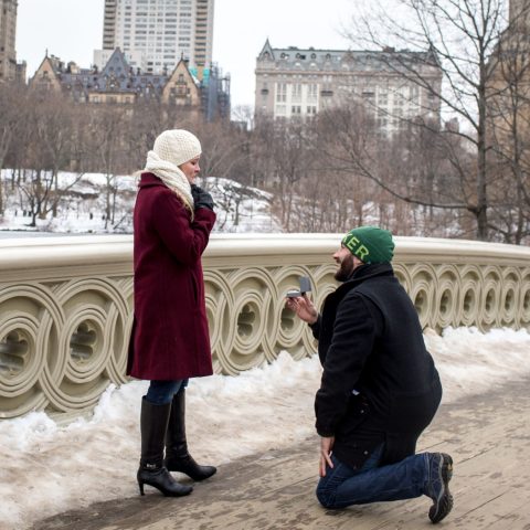 New York Proposal Photography| Marcus and Molly
