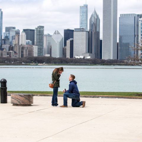 Chicago Proposal Photography| Adam and Megan