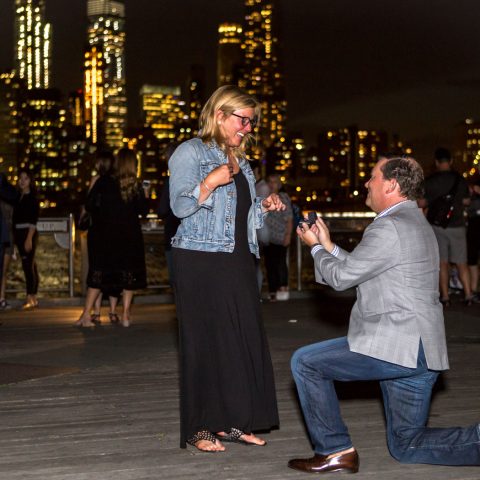 Brooklyn Bridge, Manhattan Skyline Proposal | David and Amie