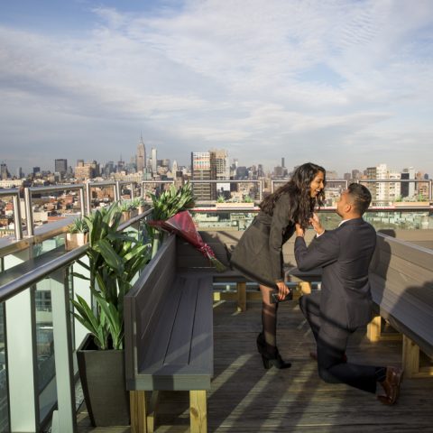 New York Rooftop Proposal| Roney and Silpu